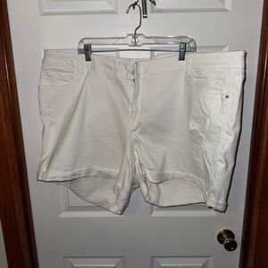 Old Navy Women's White Jean Shorts